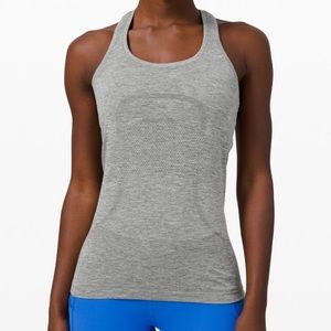 Lululemon Swiftly Tech Racerback Tank, grey - size 6